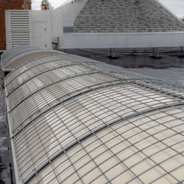 Commercial skylight serviced by Roofing Guys Gold Coast, specialists in skylight repairs and replacements for warehouses, factories, and large commercial buildings.