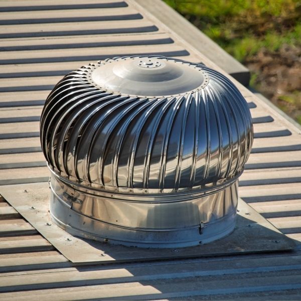 Whirlybird installation and repair on the Gold Coast improving roof ventilation by Roofing Guys Gold Coast